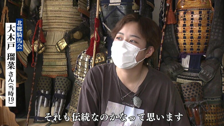 出陣できなかった思いを語る大木戸さん