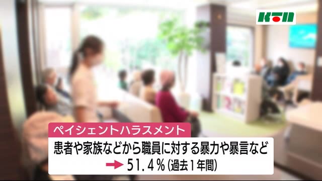 長崎県内の病院の半数で「ペイシェントハラスメント」