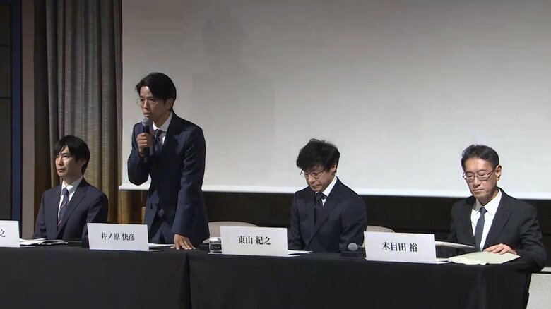 ジャニーズ事務所の会見　10月2日