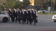 潟上市職員の男を送検　市役所を家宅捜索　市発注の照明灯改修工事巡る官製談合事件　秋田