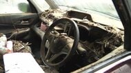 千葉豪雨で放置車両2500台の問題が深刻化　レッカー業者対応に追われる　放置車両にトラックが追突する事故も