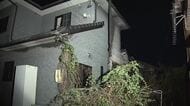 77歳の住人と連絡取れず…愛知県稲沢市で2階建て住宅が全焼する火事 焼け跡から性別不明の1人の遺体見つかる