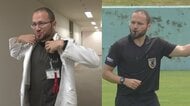「医師」と「サッカー審判」の二刀流　2歳で来日したエジプト出身の研修医が医師の道を歩む理由　「祖父は肺がんが見過ごされ…」