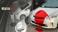 車3台に“赤ペンキ”カメラが捉えた犯行の瞬間　被害者はバイク所持していないのに「バイクうるせぇよ」張り紙も　茨城・鹿嶋市