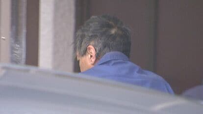 長野中央警察署に移送される容疑者（1月26日）