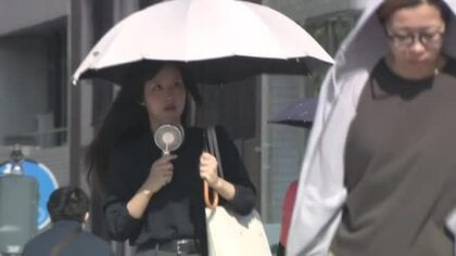 危険な暑さ続く…　きょうも広島県内は３５度を超える猛暑日　７日連続で熱中症警戒アラートが発表される
