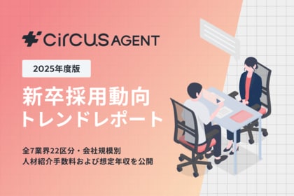 【人材紹介トレンド】新卒採用コスト、中小企業と大企業の差は1.4倍。全7業界22区分・会社規模別の新卒採用動向レポートを公開。