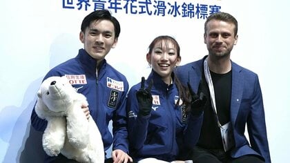 世界ジュニア12位の岸本彩良・田村篤彦組の意外な素顔。来シーズンは表現力を磨いていく