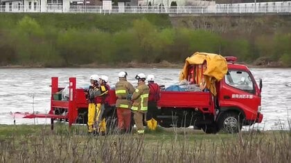 「人が川に流されている」と通報　警察などが北上川とその周辺捜索　水難事故の可能性も　岩手県盛岡市