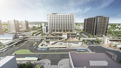 【カメラ初潜入】ボールパーク玄関口に新たなランドマーク誕生へ！ 2025年3月開業「トナリエ北広島」 エスコン見える眺望自慢のホテルに居酒屋やカフェなども 北海道北広島市