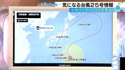 無理をしないで　台風25号が直撃するシルバーウィーク、交通機関への影響予想まとめ