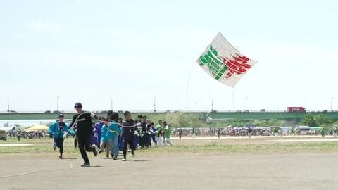 江戸時代から約190年続く「相模の大凧まつり」　5日午後に縦横14.5メートル・重さ約1トンの日本一「八間凧」揚げへ