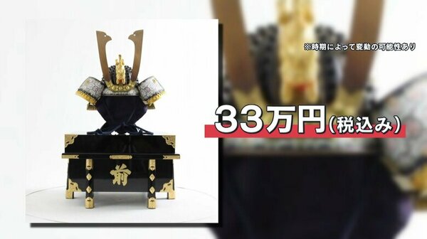 大谷翔平選手の新パフォーマンス“かぶと姿”お披露目 価格33万円！通訳