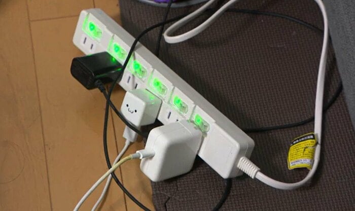 節電のためスイッチがついているタップも、こまめに切っておくことが大切だ