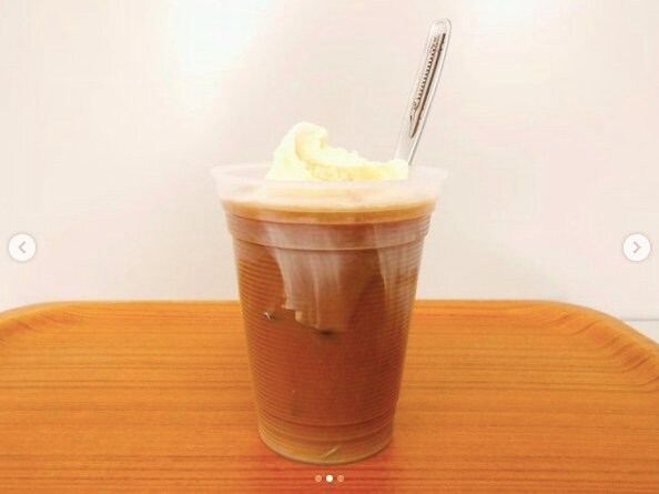 アイスコーヒーフロート(提供:株式会社ジェイアール東海パッセンジャーズ)