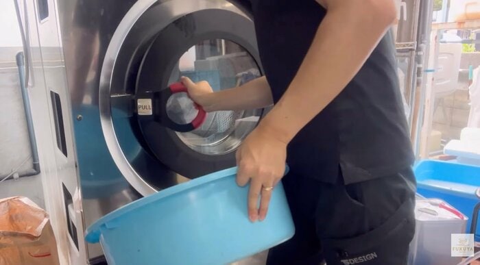 脱水時間は短めに