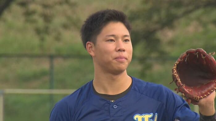 オリックスから1位指名 上田西高校・横山聖哉選手