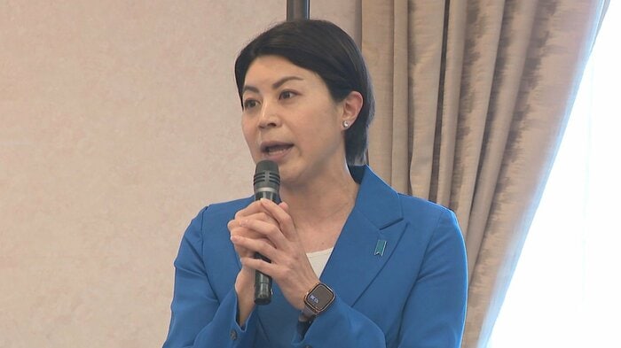 自民党・新人 中村真衣 氏