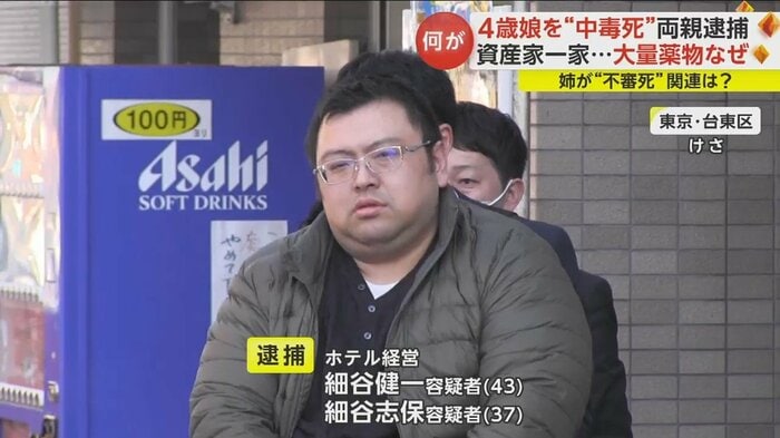 逮捕された細谷健一容疑者