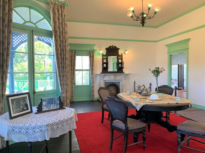 旧グラバー住宅の内装は西洋風の造りが美しい