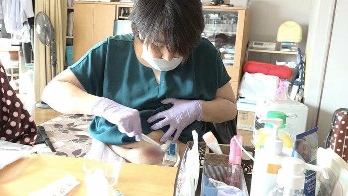 炎症が起きやすい部分は日々の消毒が欠かせない
