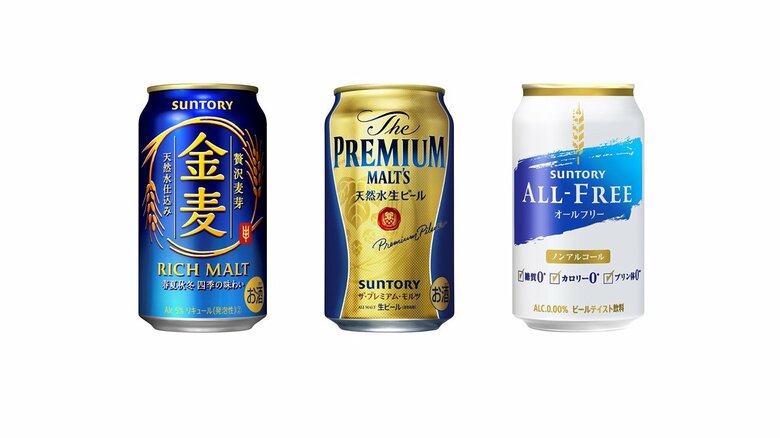 サントリーも「ザ・プレミアム・モルツ」「金麦」など507品目値上げへ　缶ビールの値上げは14年ぶり｜FNNプライムオンライン