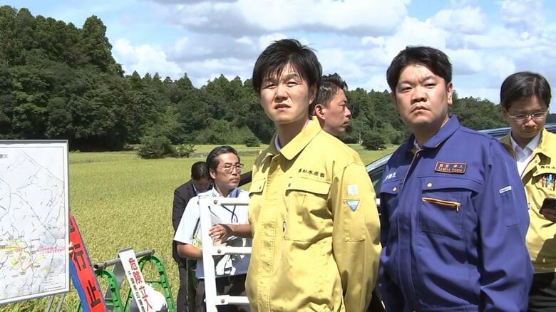 鈴木農水大臣が千葉豪雨で被害受けた水田などを視察　農家と意見交換し要望聞き取り　早急な支援策を検討へ｜FNNプライムオンライン