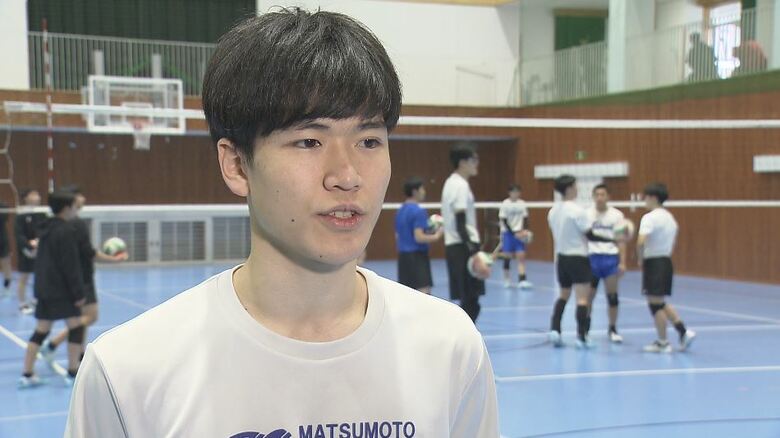 【春高バレー・男子】長野・松本国際が接戦制す　山形中央に2－1　2回戦は宮崎・都城工業　｜FNNプライムオンライン