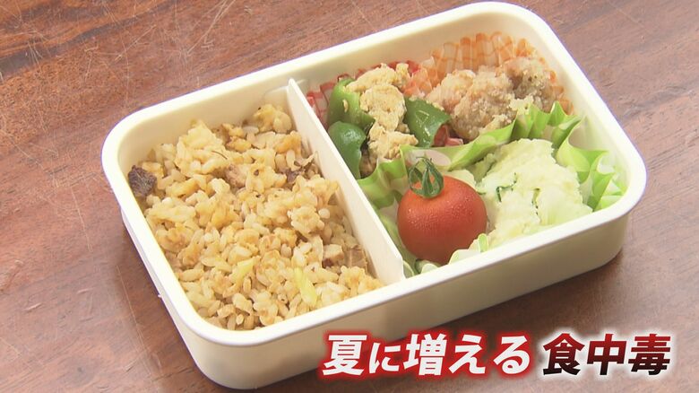 新鮮でも油断禁物！高温多湿で細菌が増殖する“夏の食中毒”　予防に必要な三原則を専門家に聞いた｜FNNプライムオンライン