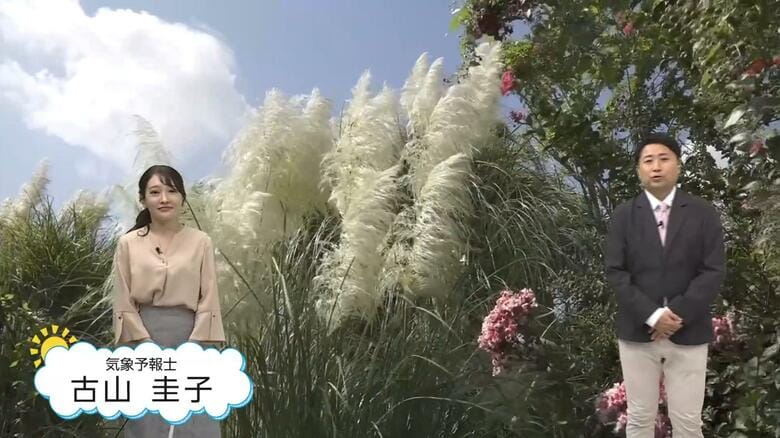 少しだけ秋の気配…ただこの先も平年より暑くなりそう　温暖化を防ぐためにできることを気象予報士が実践してきた｜FNNプライムオンライン
