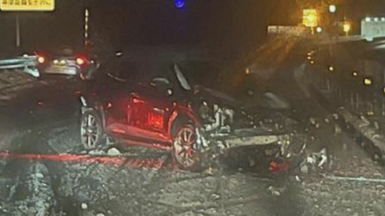 12月8日・関越道（撮影：りきまるofficialさん）