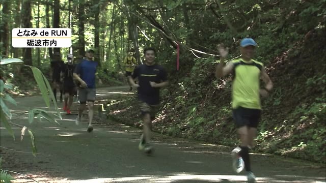 自然の中を走る トレイルランニング