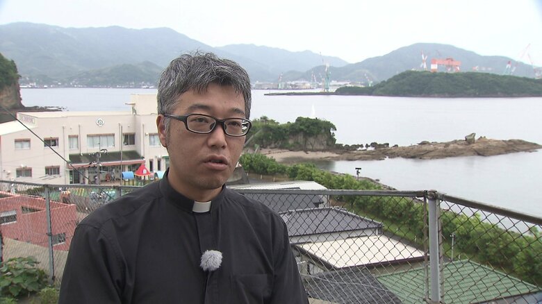 カトリック神ノ島教会　山内啓介主任司祭