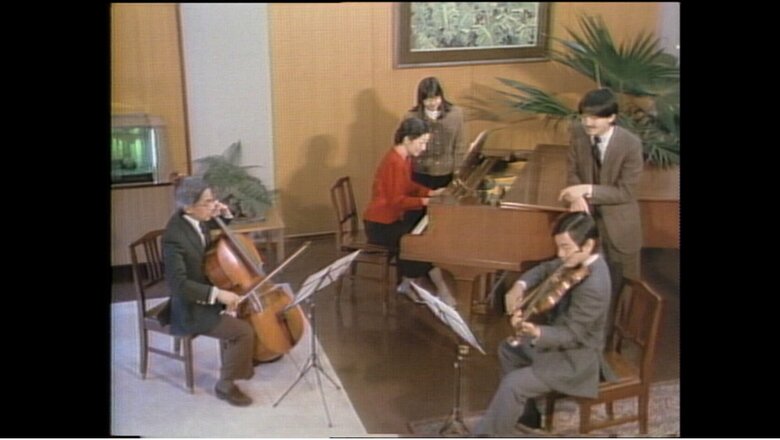 ご一家は常に音楽とともにあった　1988年