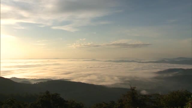 幻想的な美しい景色…津山市の黒沢山で雲海現る【岡山・津山市】