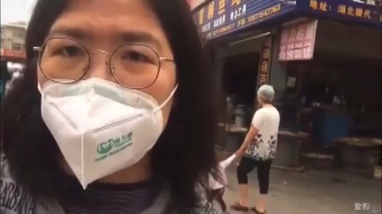 市民ジャーナリストの張展さん