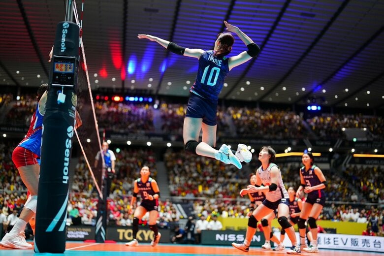 最多得点24点をあげた井上愛里沙