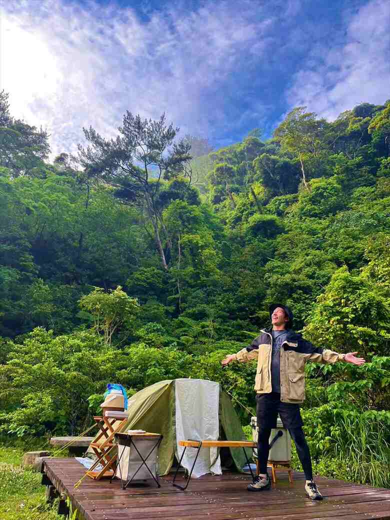 沖縄・比地大滝キャンプ場