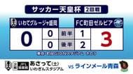 いわてグルージャ盛岡、FC町田ゼルビアに敗れる　サッカー天皇杯の2回戦