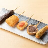 味噌串カツに大根串も…サク軽衣で食べやすい30種以上の串揚げと名古屋名物が味わえる神宮前の気軽な串カツ店