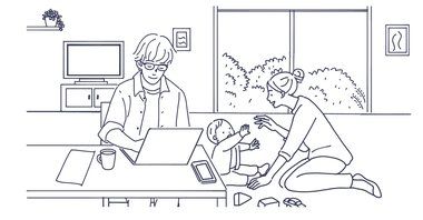 【調査発表】コロナ影響で半数近くが「我が家の課題」に直面― 「在宅ワークに適した環境がない」が課題点の40%を占める ―