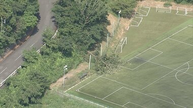 サッカー場で倒木　幼児含む7人救急車で搬送か　推定20ｍの木が観戦者のところに　18日降…