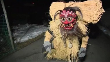 スネカ 子供の成長を願う 小正月の伝統行事<岩手・大船渡市>