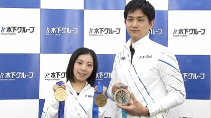 “りくりゅう”結成5年目も「まだまだ挑戦者」。コロナ禍で強くなった信頼と金メダリスト水谷隼からのエール