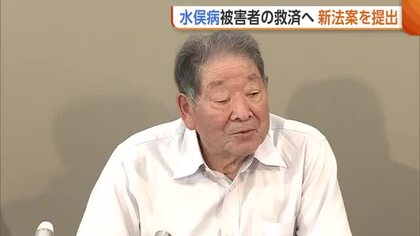 “水俣病”被害者の救済へ野党が新法案提出　新潟県内の被害者は「長い時間かけられない…一日も早い解決を」