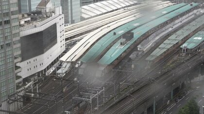 【台風情報】東海道新幹線が雨規制の影響により上下線一部区間で運転見合わせ