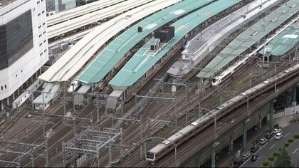 【交通】台風15号、鉄道：東北新幹線に遅れや運休の可能性　在来線：いわき－仙台間で区間運休、水戸－いわき間で一部運休