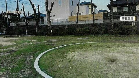 公園のベンチ老朽化で6歳の子どもがけが　コンクリート製の天板部分が抜け落ちる　「目視で点検も気付けなかった」