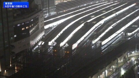 通勤・通学に懸念　交通機関にも影響　山手線など本数減で運行