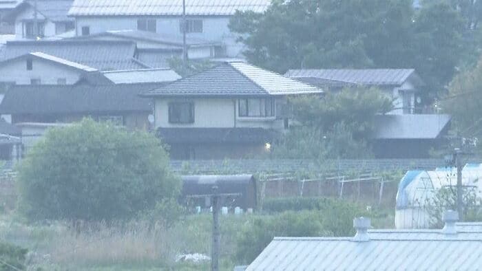立てこもりから約12時間後に確保